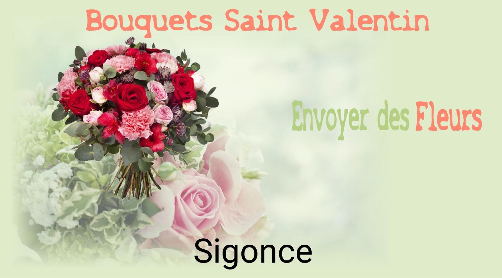 Roses de Saint-Valentin livrées à Sigonce